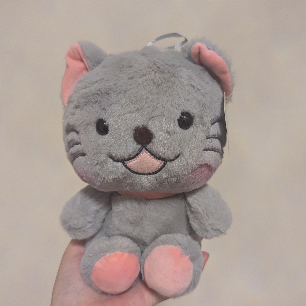 Gray Cat Plushie
